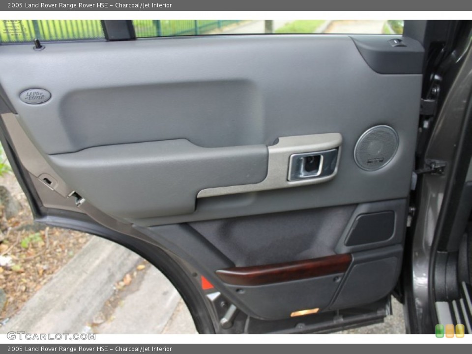 Charcoal/Jet Interior Door Panel for the 2005 Land Rover Range Rover HSE #70527018