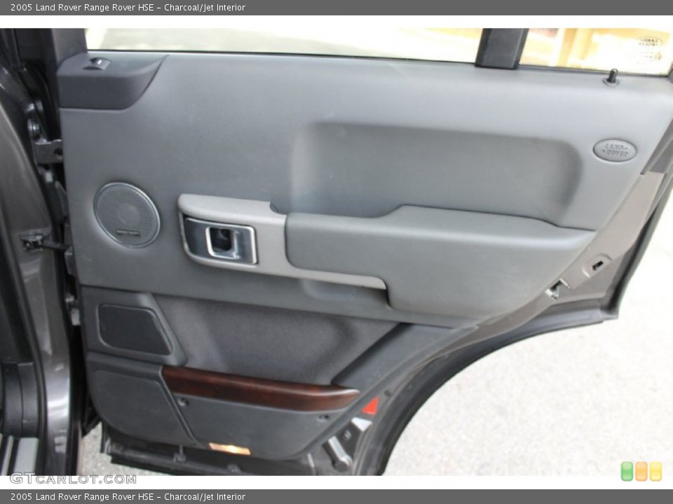 Charcoal/Jet Interior Door Panel for the 2005 Land Rover Range Rover HSE #70527027