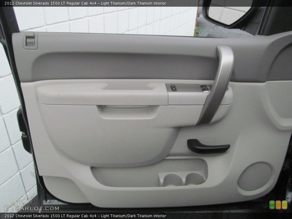 Light Titanium/Dark Titanium Interior Door Panel for the 2012 Chevrolet Silverado 1500 LT Regular Cab 4x4 #70527270
