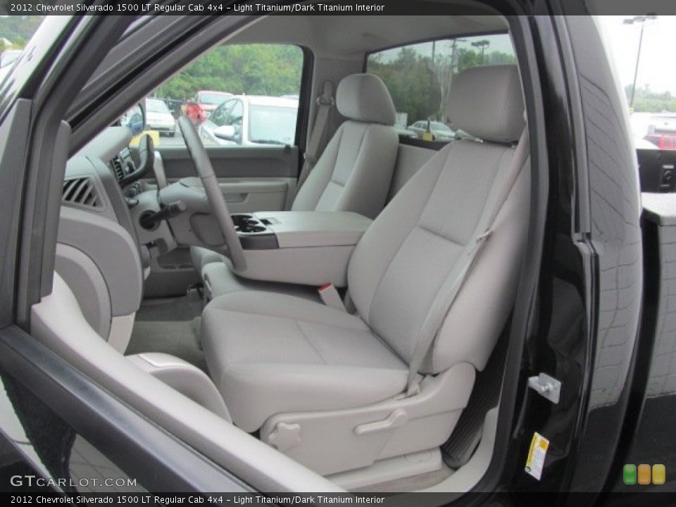 Light Titanium/Dark Titanium Interior Front Seat for the 2012 Chevrolet Silverado 1500 LT Regular Cab 4x4 #70527285