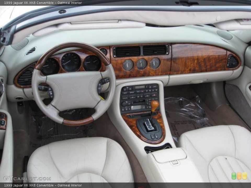 Oatmeal Interior Prime Interior for the 1999 Jaguar XK XK8 Convertible #70533161