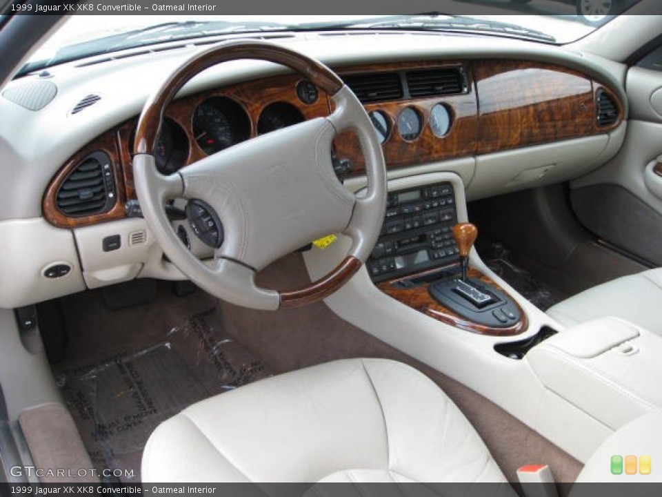 Oatmeal Interior Prime Interior for the 1999 Jaguar XK XK8 Convertible #70533222