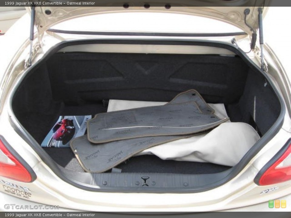 Oatmeal Interior Trunk for the 1999 Jaguar XK XK8 Convertible #70533309