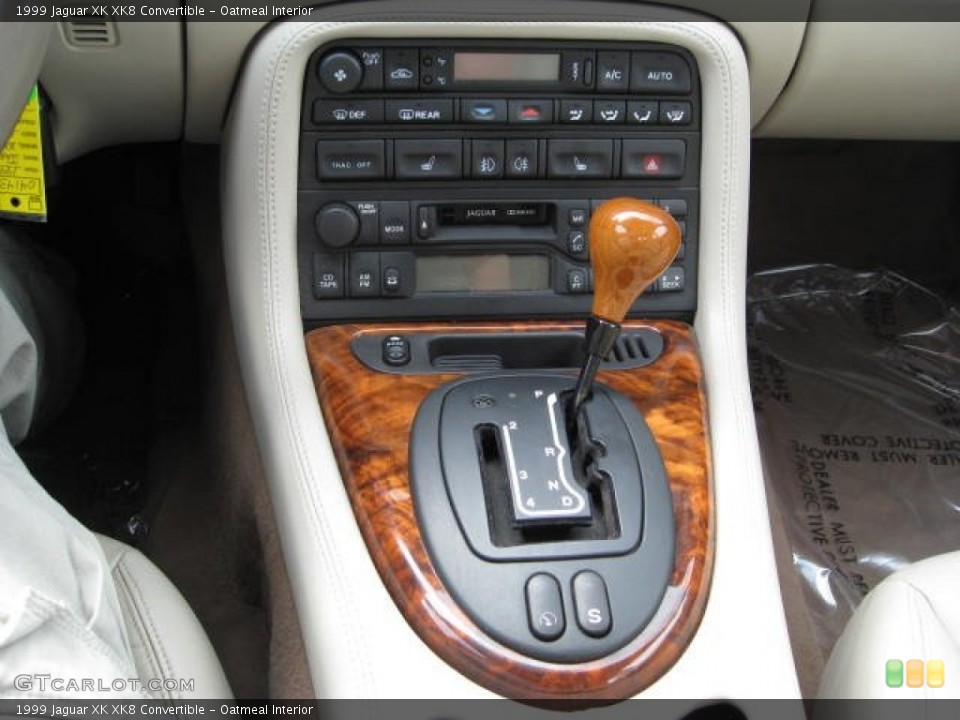 Oatmeal Interior Transmission for the 1999 Jaguar XK XK8 Convertible #70533336