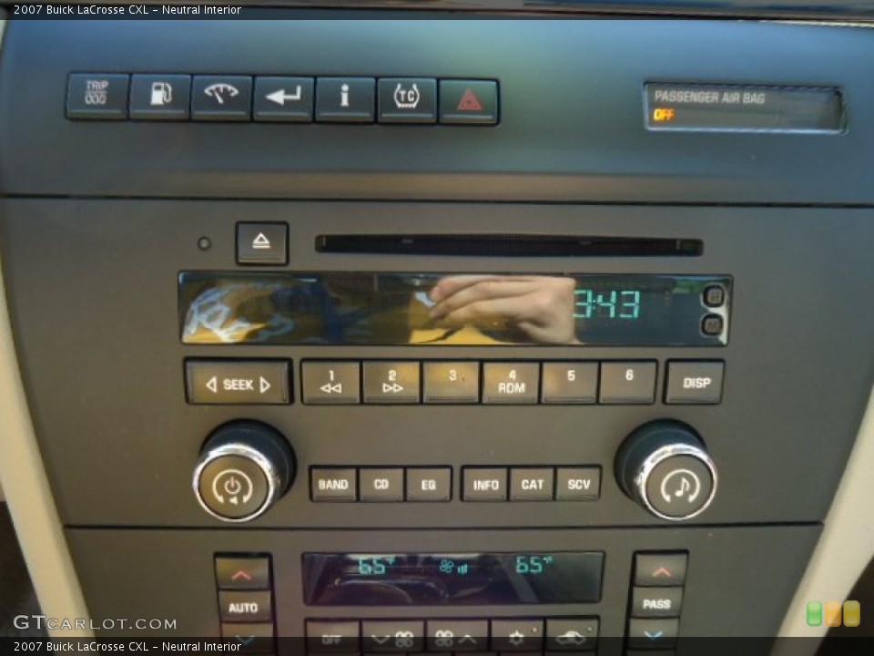 Neutral Interior Audio System for the 2007 Buick LaCrosse CXL #70534047