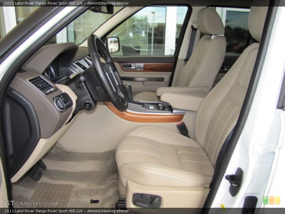 Almond/Nutmeg Interior Front Seat for the 2011 Land Rover Range Rover Sport HSE LUX #70538041