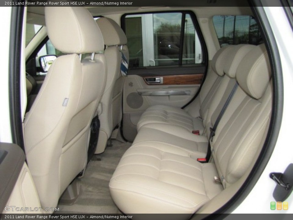 Almond/Nutmeg Interior Rear Seat for the 2011 Land Rover Range Rover Sport HSE LUX #70538047