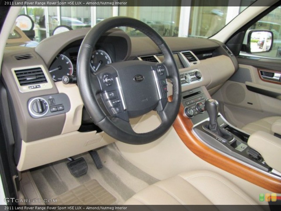 Almond/Nutmeg Interior Prime Interior for the 2011 Land Rover Range Rover Sport HSE LUX #70538071