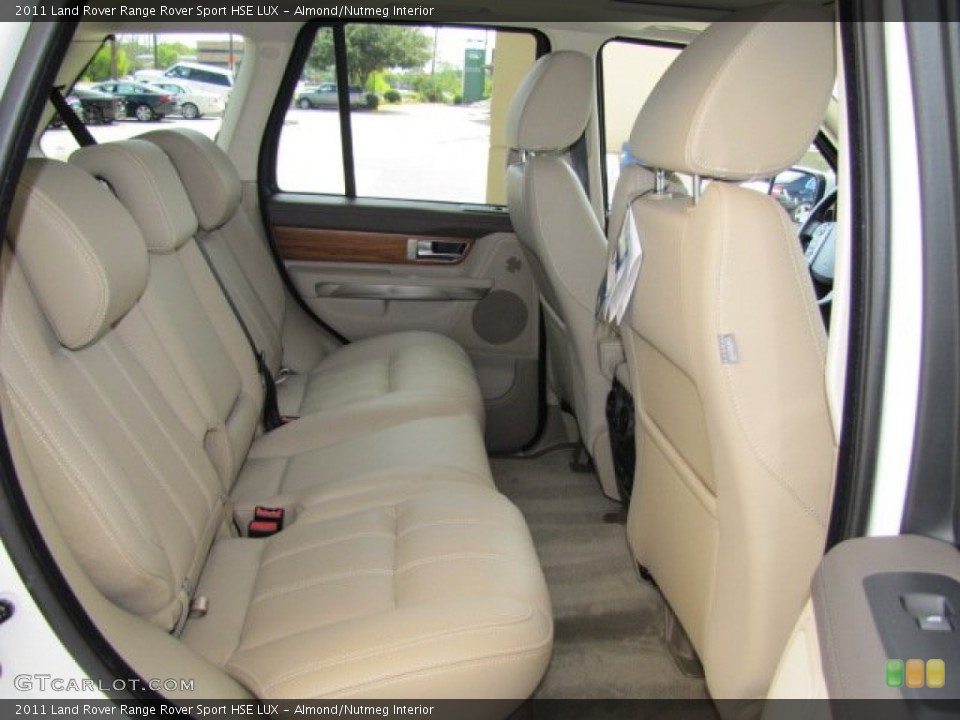 Almond/Nutmeg Interior Rear Seat for the 2011 Land Rover Range Rover Sport HSE LUX #70538113