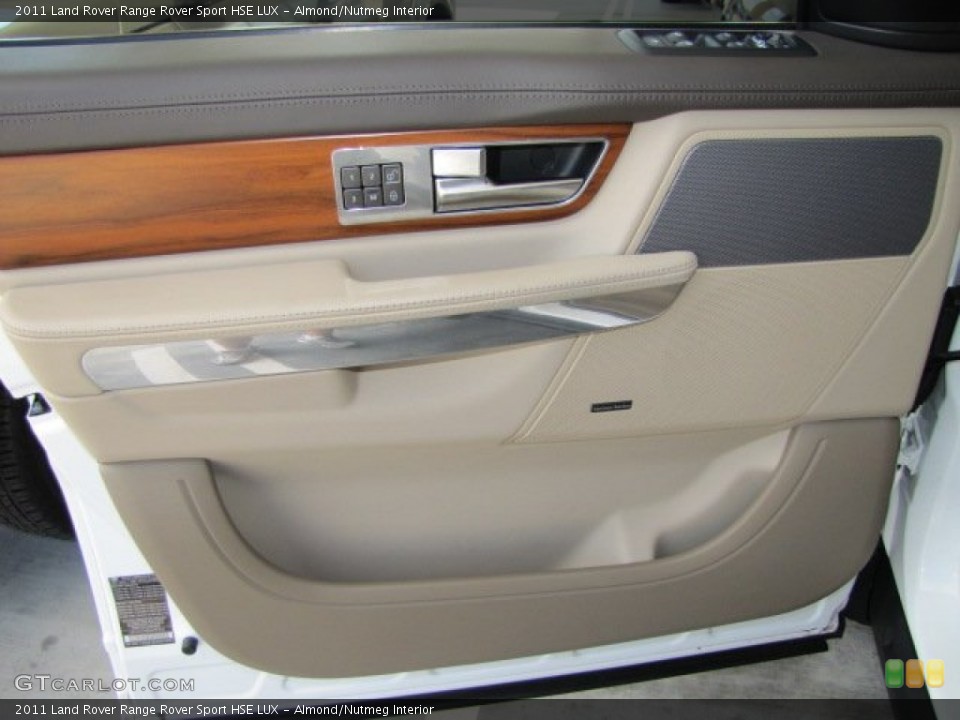 Almond/Nutmeg Interior Door Panel for the 2011 Land Rover Range Rover Sport HSE LUX #70538164