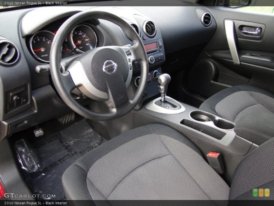 Black Interior Prime Interior for the 2010 Nissan Rogue SL #70538545