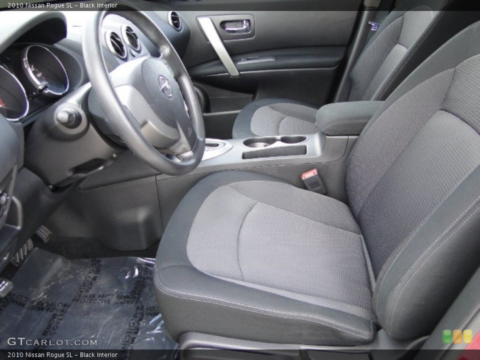 Black Interior Photo for the 2010 Nissan Rogue SL #70538548