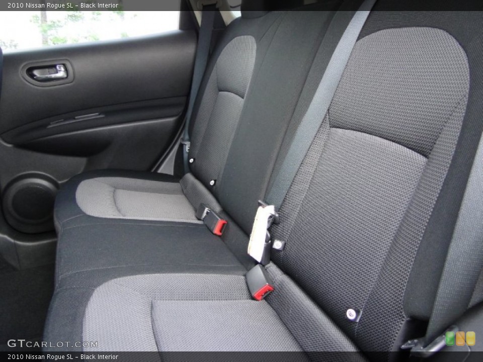 Black Interior Photo for the 2010 Nissan Rogue SL #70538593