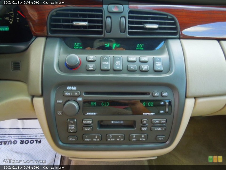 Oatmeal Interior Controls for the 2002 Cadillac DeVille DHS #70538818