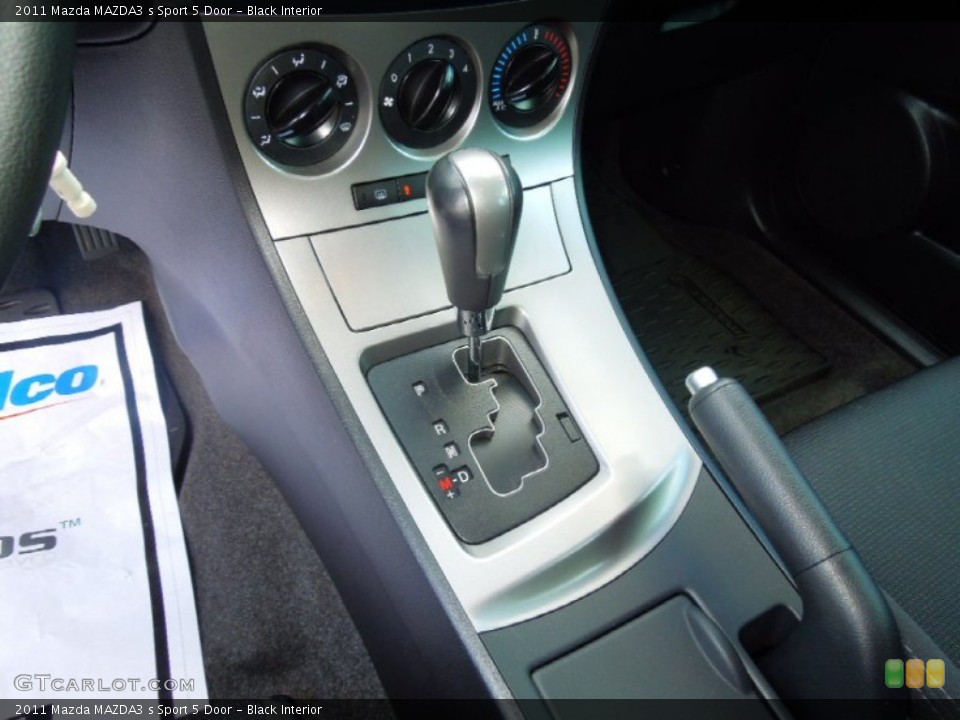Black Interior Transmission for the 2011 Mazda MAZDA3 s Sport 5 Door #70539198