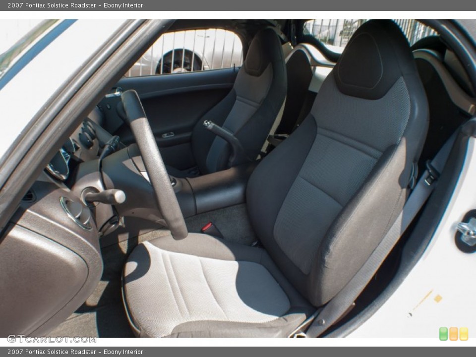 Ebony Interior Photo for the 2007 Pontiac Solstice Roadster #70540873