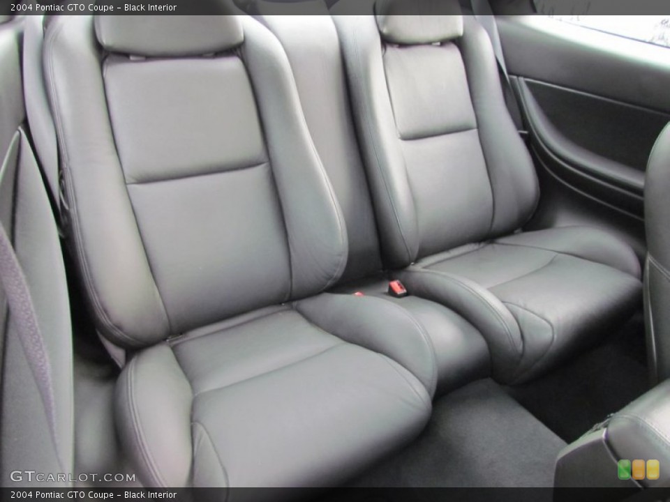Black Interior Photo for the 2004 Pontiac GTO Coupe #70547248