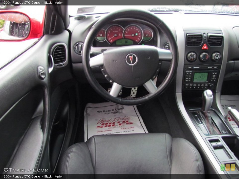 Black Interior Dashboard for the 2004 Pontiac GTO Coupe #70547257