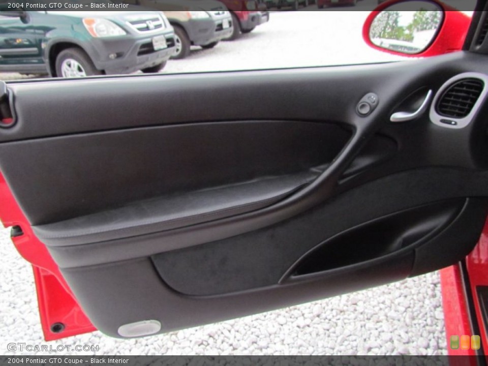 Black Interior Door Panel for the 2004 Pontiac GTO Coupe #70547272