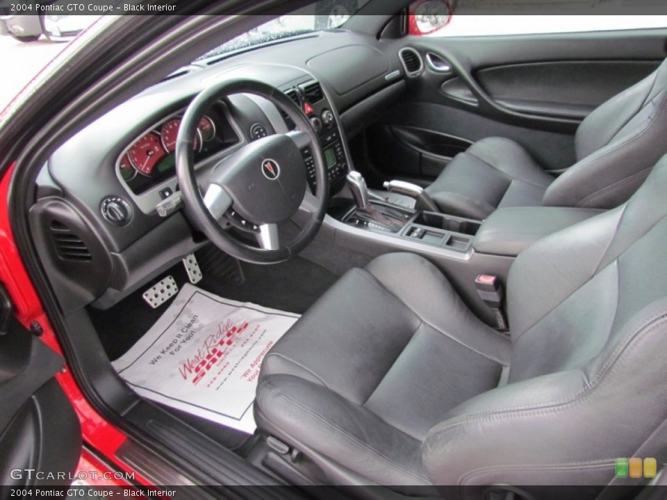 Black Interior Prime Interior for the 2004 Pontiac GTO Coupe #70547281