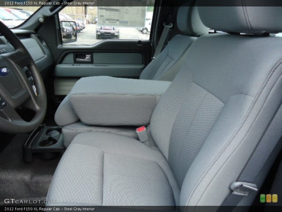 Steel Gray Interior Photo for the 2012 Ford F150 XL Regular Cab #70550232