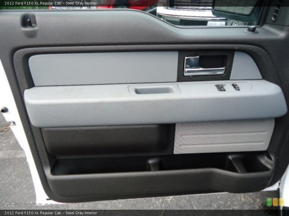 Steel Gray Interior Door Panel for the 2012 Ford F150 XL Regular Cab #70550267