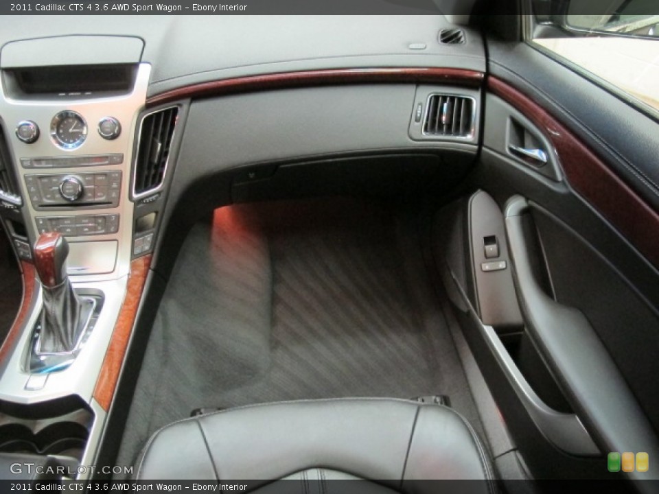 Ebony Interior Dashboard for the 2011 Cadillac CTS 4 3.6 AWD Sport Wagon #70551364