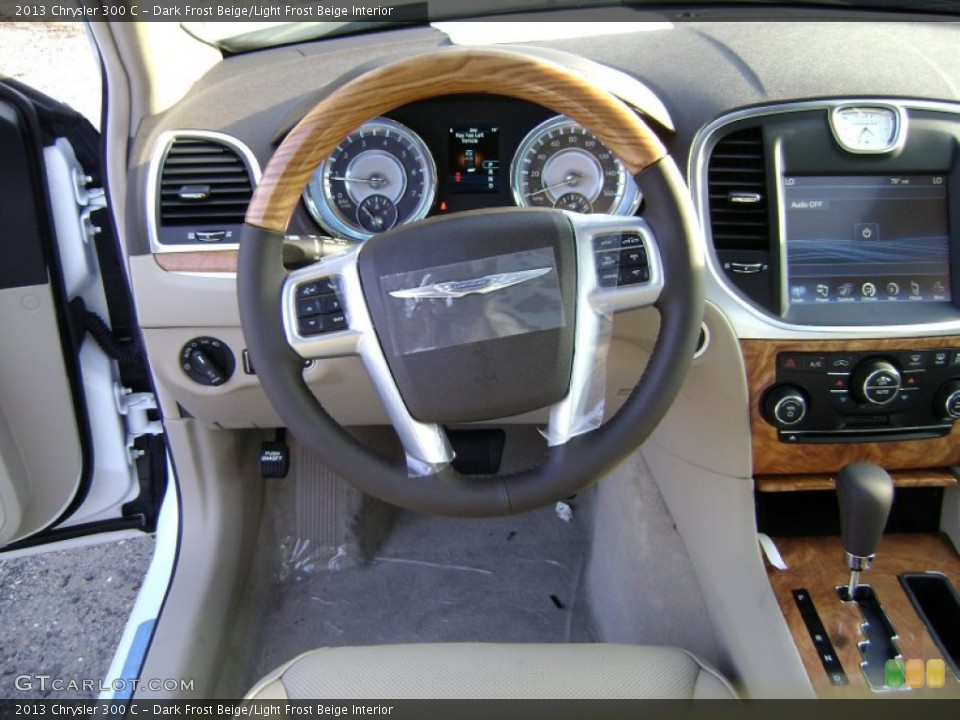 Dark Frost Beige/Light Frost Beige Interior Dashboard for the 2013 Chrysler 300 C #70554430