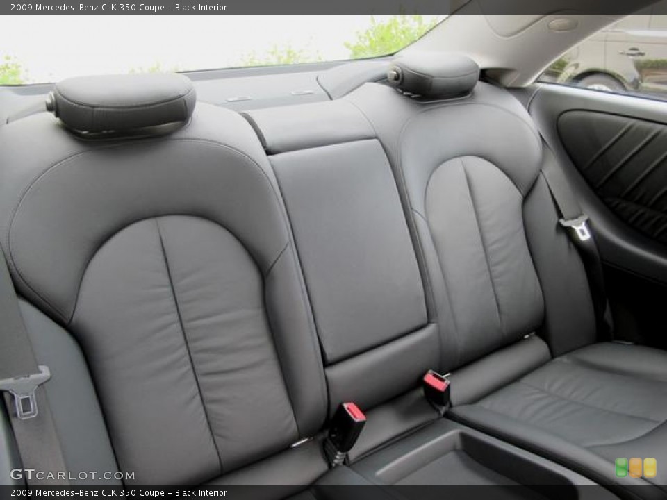 Black Interior Photo for the 2009 Mercedes-Benz CLK 350 Coupe #70554445