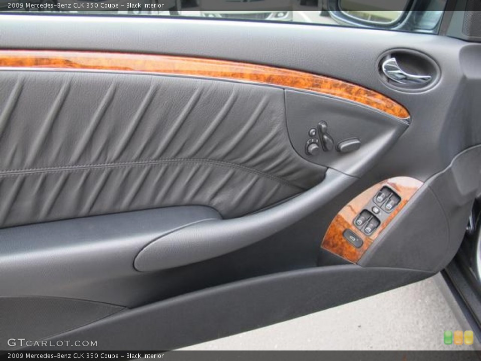 Black Interior Door Panel for the 2009 Mercedes-Benz CLK 350 Coupe #70554460