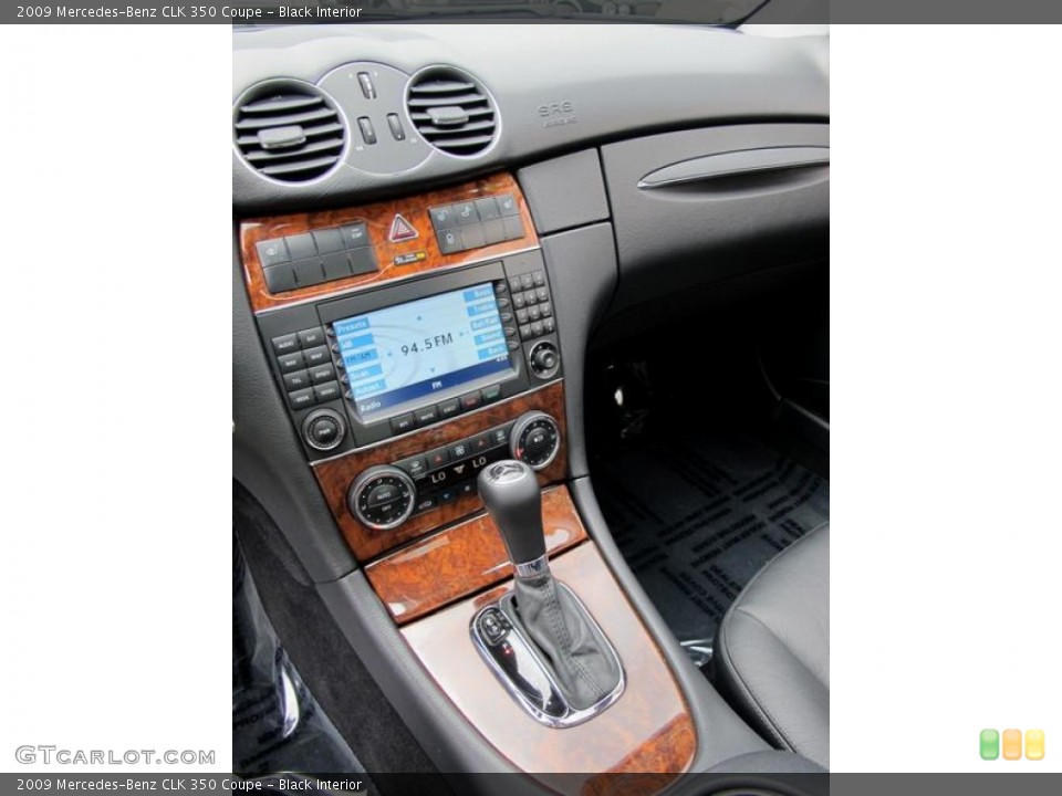 Black Interior Transmission for the 2009 Mercedes-Benz CLK 350 Coupe #70554484