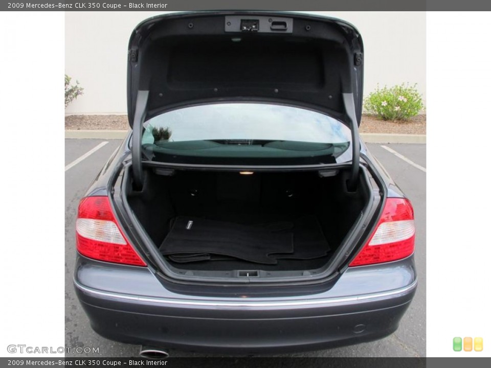 Black Interior Trunk for the 2009 Mercedes-Benz CLK 350 Coupe #70554509