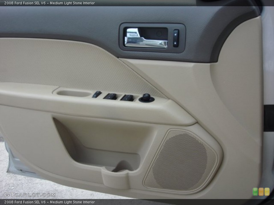 Medium Light Stone Interior Door Panel for the 2008 Ford Fusion SEL V6 #70555918