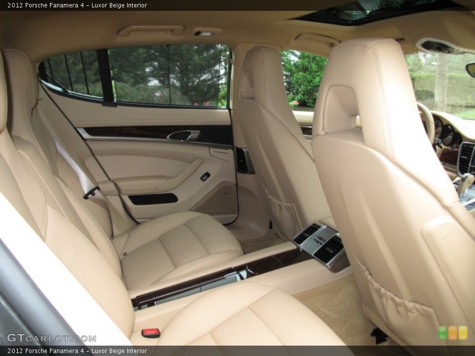 Luxor Beige Interior Photo for the 2012 Porsche Panamera 4 #70556347
