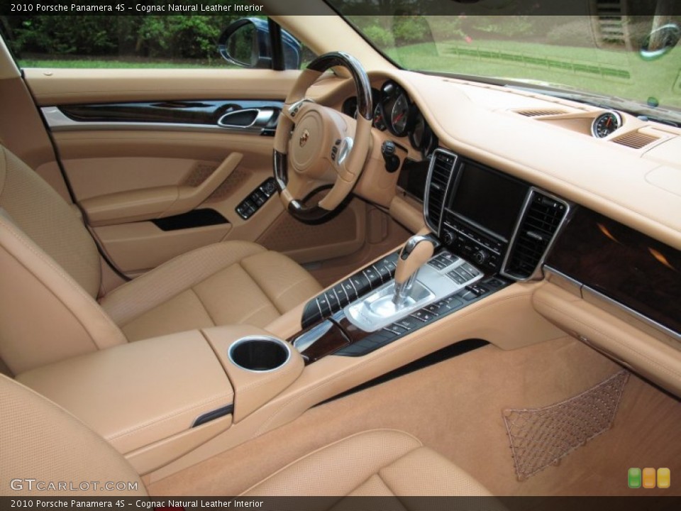 Cognac Natural Leather Interior Photo for the 2010 Porsche Panamera 4S #70556551