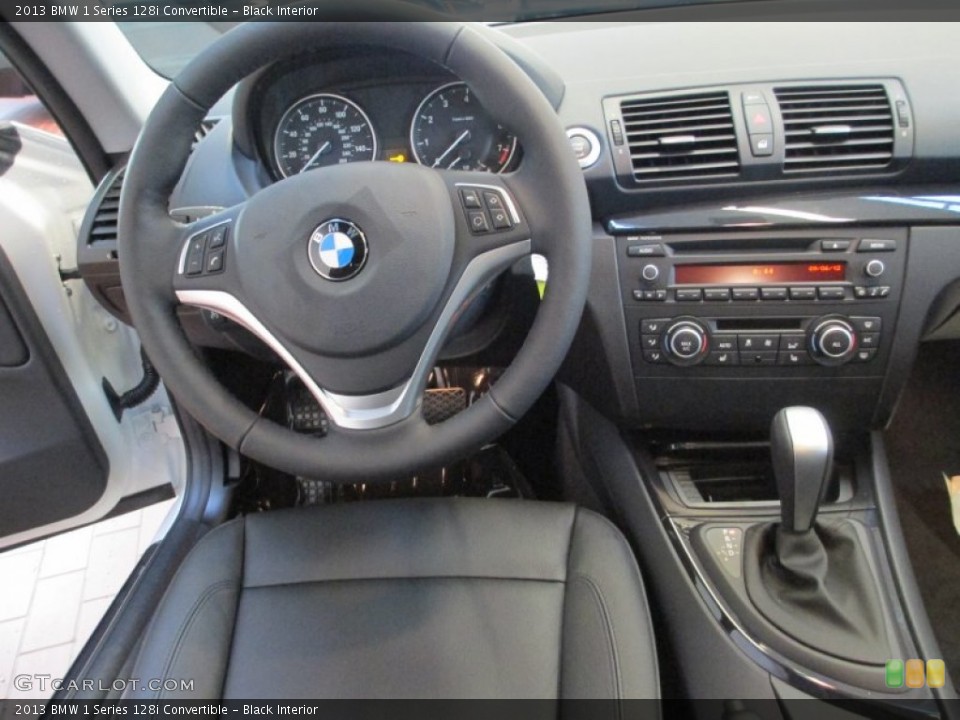 Black Interior Dashboard for the 2013 BMW 1 Series 128i Convertible #70557478