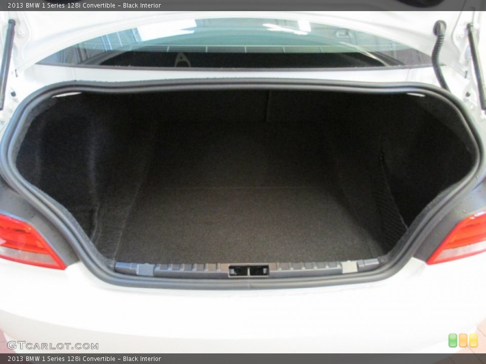 Black Interior Trunk for the 2013 BMW 1 Series 128i Convertible #70557529
