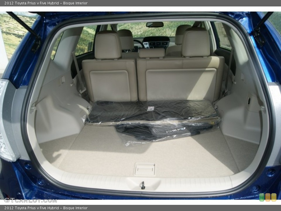 Bisque Interior Trunk for the 2012 Toyota Prius v Five Hybrid #70558234
