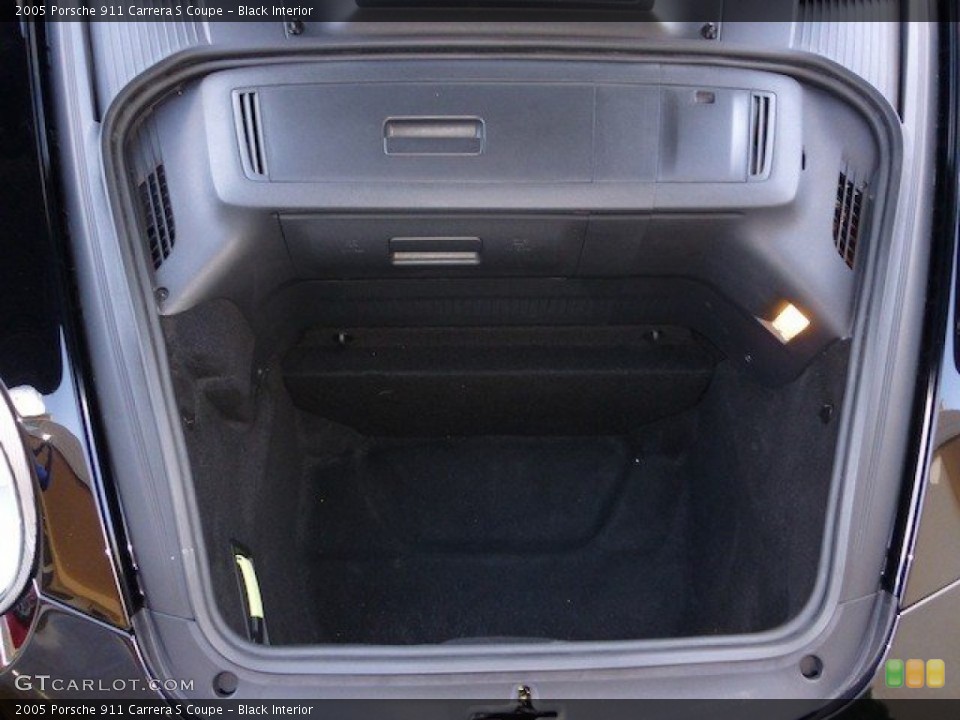 Black Interior Trunk for the 2005 Porsche 911 Carrera S Coupe #70559362