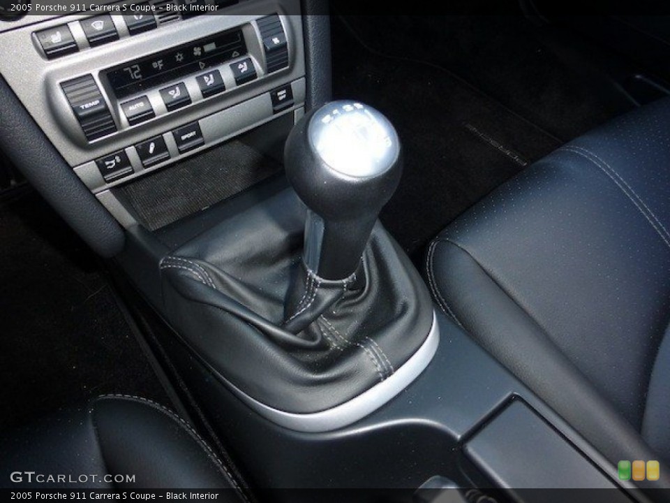 Black Interior Transmission for the 2005 Porsche 911 Carrera S Coupe #70559428