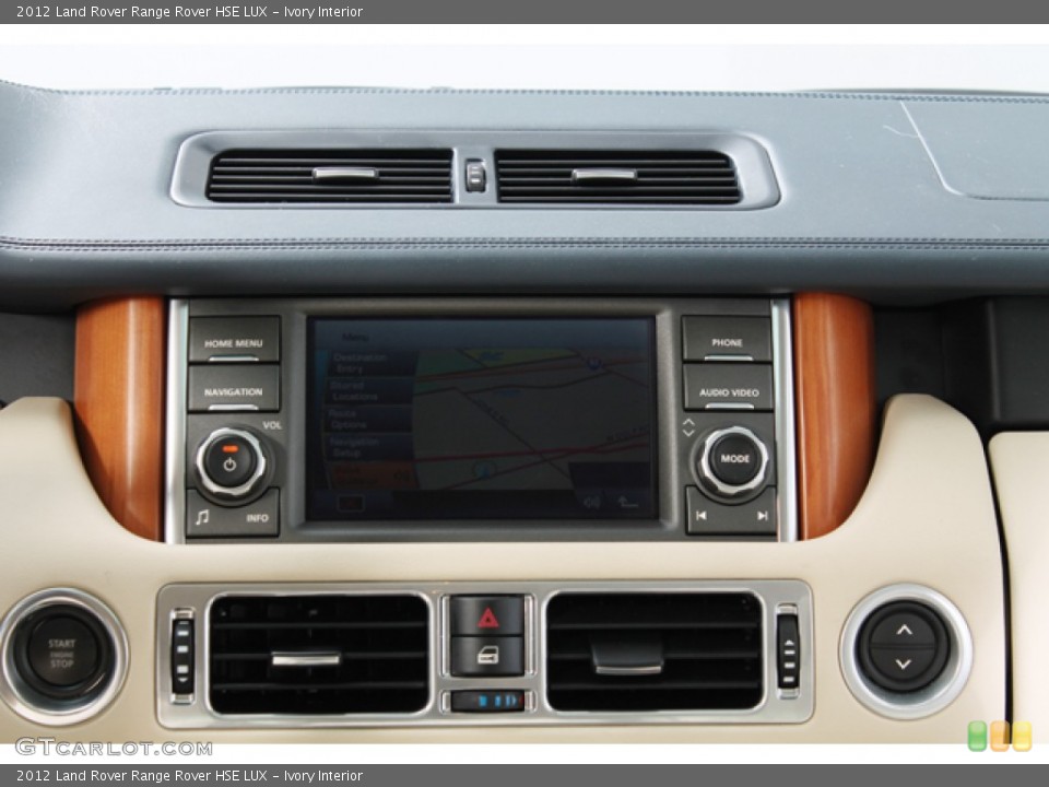 Ivory Interior Controls for the 2012 Land Rover Range Rover HSE LUX #70559512