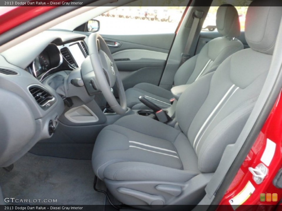 Diesel Gray Interior Photo for the 2013 Dodge Dart Rallye #70560931