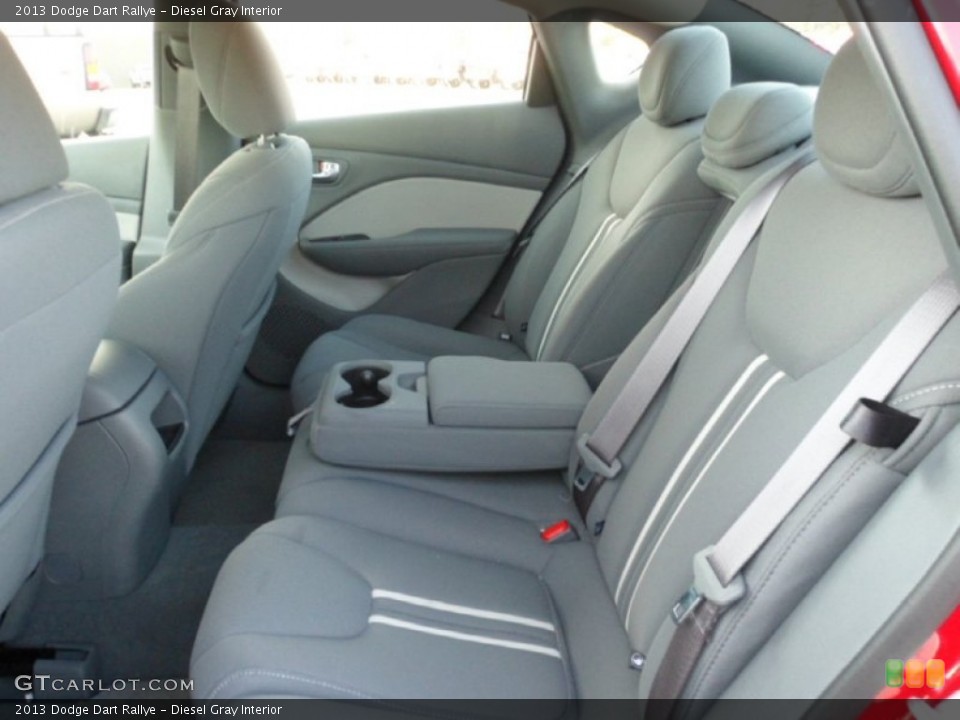 Diesel Gray Interior Rear Seat for the 2013 Dodge Dart Rallye #70560967