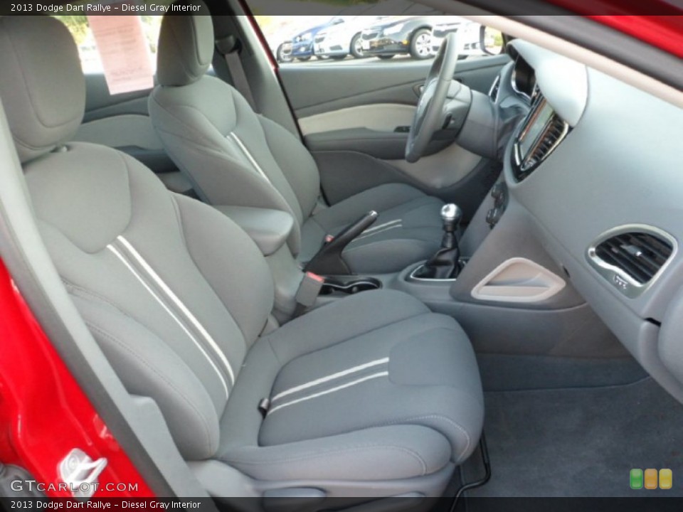Diesel Gray Interior Photo for the 2013 Dodge Dart Rallye #70560985