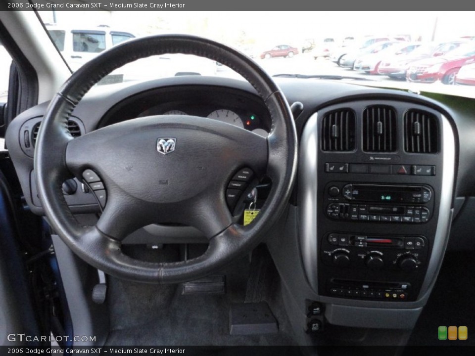 Medium Slate Gray Interior Dashboard for the 2006 Dodge Grand Caravan SXT #70566207