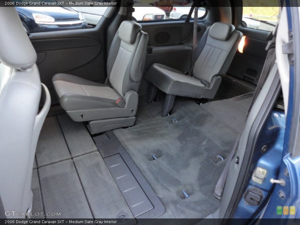 Medium Slate Gray Interior Rear Seat for the 2006 Dodge Grand Caravan SXT #70566219