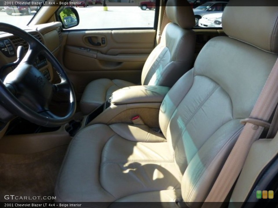 Beige Interior Front Seat for the 2001 Chevrolet Blazer LT 4x4 #70568787