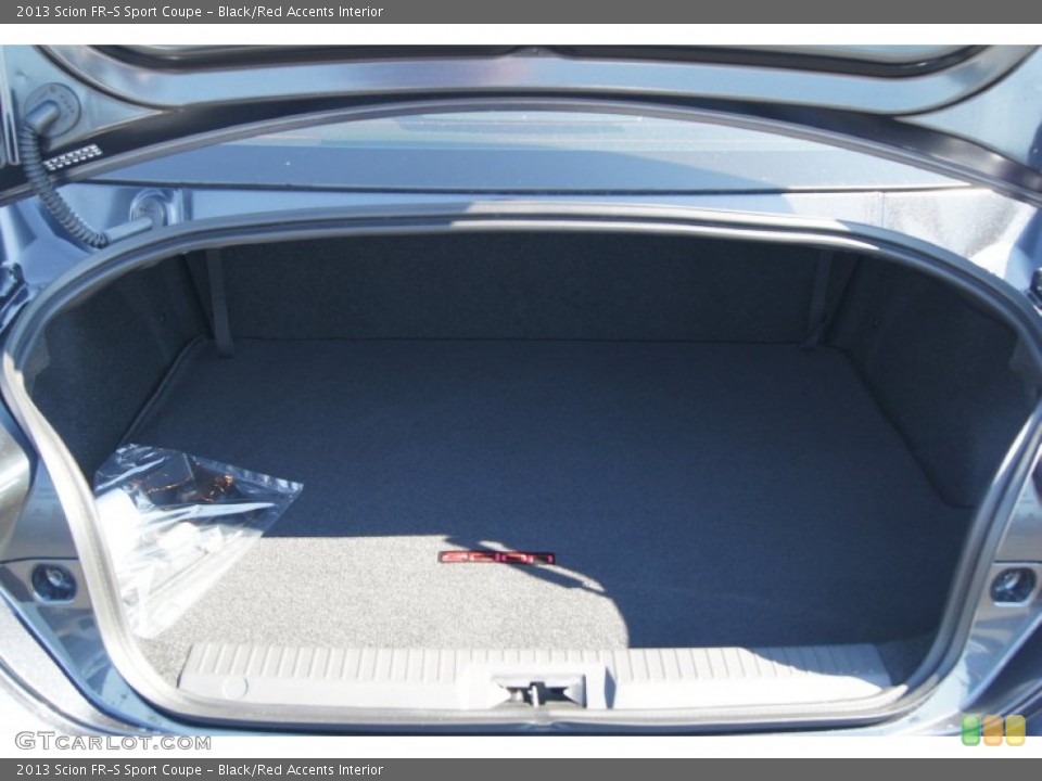 Black/Red Accents Interior Trunk for the 2013 Scion FR-S Sport Coupe #70572414
