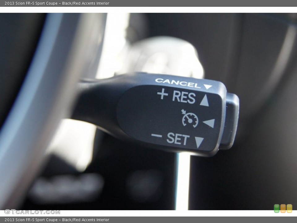 Black/Red Accents Interior Controls for the 2013 Scion FR-S Sport Coupe #70572516