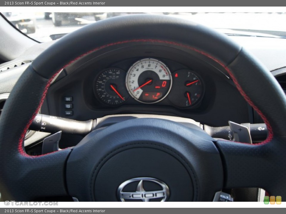 Black/Red Accents Interior Gauges for the 2013 Scion FR-S Sport Coupe #70572522